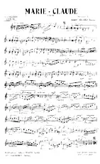 descargar la partitura para acordeón Marie Claude (Valse) en formato PDF