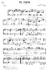 download the accordion score El Cate (Paso Doble) in PDF format