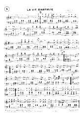 télécharger la partition d'accordéon La Vie d'Artiste (Kunstler Leben) (Valse Strauss) au format PDF
