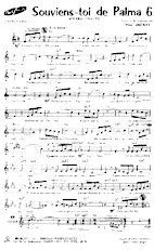 descargar la partitura para acordeón Souviens toi de Palma (Boléro chanté) en formato PDF