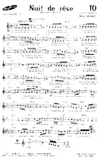 download the accordion score Nuit de rêve (Boléro Chanté) in PDF format