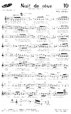 descargar la partitura para acordeón Nuit de rêve (Boléro Chanté) en formato PDF