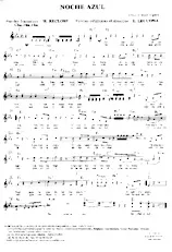 télécharger la partition d'accordéon Noche Azul (Cha cha cha) au format PDF