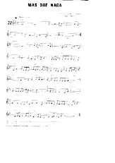 descargar la partitura para acordeón Mas que nada (Bossa Nova) en formato PDF