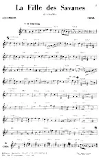 télécharger la partition d'accordéon La Fille des Savanes (Guaracha) au format PDF