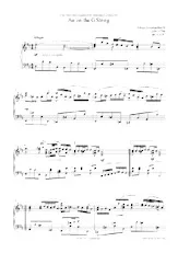 télécharger la partition d'accordéon Air on G string au format PDF