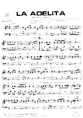 descargar la partitura para acordeón La Adelita (Adelita et l'Amour) (Folklore Mexicain) en formato PDF