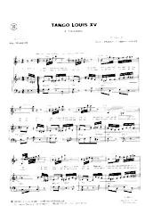télécharger la partition d'accordéon Tango Louis XV (A Trianon) au format PDF