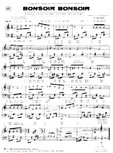 download the accordion score Bonsoir Bonsoir (Marche) in PDF format