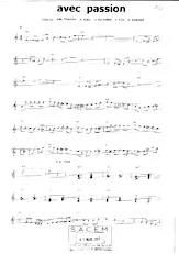 descargar la partitura para acordeón Avec Passion (Valse) en formato PDF