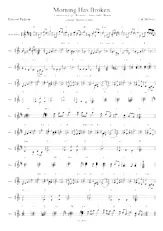 download the accordion score Morning has Broken (Arrangement : Robert de Bures) in PDF format