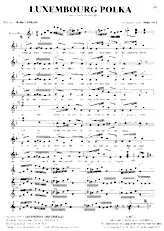 télécharger la partition d'accordéon Luxembourg Polka (Arrangement Willy Pep) au format PDF