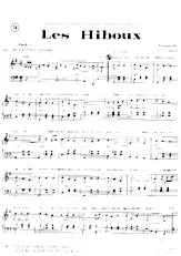 scarica la spartito per fisarmonica Les Hiboux (Chant : Edith Piaf / Georgette Plana) (Valse Chantée) in formato PDF
