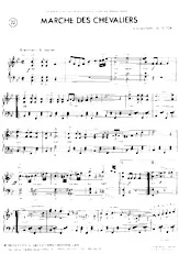 télécharger la partition d'accordéon Marche des chevaliers (Erzherzog Albrecht Marsch) au format PDF