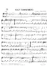 télécharger la partition d'accordéon Haut Tannenberg (Marche) au format PDF