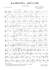 télécharger la partition d'accordéon Randonnée Souvenir (Slow Rock) au format PDF