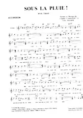 télécharger la partition d'accordéon Sous la pluie (Fox Trot) au format PDF