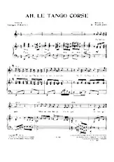 download the accordion score Ah le tango Corse in PDF format