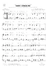 descargar la partitura para acordeón Sans Crinoline (Sur les motifs de Valse de l'Empereur de Johannes Strauss) (Valse) en formato PDF