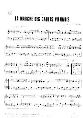 télécharger la partition d'accordéon La marche des cadets Viennois (Vienne reste Vienne) (Wein bleibt Wein) au format PDF
