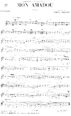 scarica la spartito per fisarmonica Mon Amadou (Baïon) in formato PDF