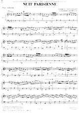 download the accordion score Nuit Parisienne (Valse) in PDF format