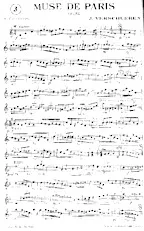 télécharger la partition d'accordéon Muse de Paris (Valse) au format PDF