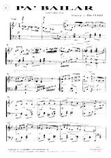 scarica la spartito per fisarmonica Pa' Bailar (Tango Milonga) in formato PDF