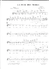 télécharger la partition d'accordéon La fête des mères (Valse Chantée) au format PDF