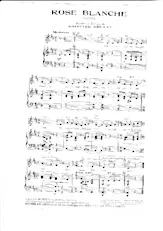 scarica la spartito per fisarmonica Rose blanche in formato PDF