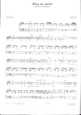 descargar la partitura para acordeón Plus de soleil (Au lever du jour) en formato PDF