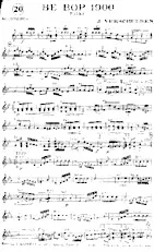 télécharger la partition d'accordéon Be Bop 1900 (Polka) au format PDF
