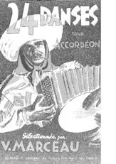 download the accordion score Recueil 24 Danses sélectionnées par Victor Marceau in PDF format