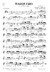 scarica la spartito per fisarmonica Barquero (Tango Malambo) in formato PDF