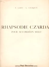 download the accordion score Rhapsodie Czardas in PDF format