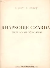 télécharger la partition d'accordéon Rhapsodie Czardas au format PDF