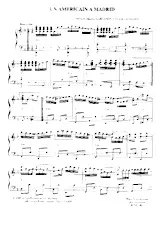 download the accordion score Un américain à Madrid (Paso Doble) in PDF format