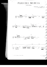 download the accordion score Paso Del Murcia in PDF format