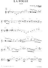 scarica la spartito per fisarmonica La Folle (Valse) in formato PDF