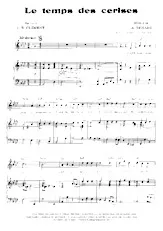 télécharger la partition d'accordéon Le temps des cerises (Harmonisation : Michel Floret) au format PDF