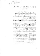 descargar la partitura para acordeón La romance de Paris (Valse Populaire) en formato PDF