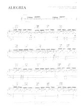 descargar la partitura para acordeón Alegria en formato PDF
