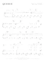 download the accordion score Querer in PDF format