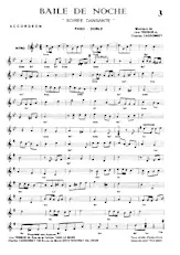 télécharger la partition d'accordéon Baile de Noche (Paso Doble) au format PDF