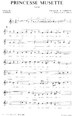 descargar la partitura para acordeón Princesse Musette (Valse) en formato PDF