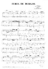 download the accordion score Féria de Burgos (Paso Doble) in PDF format