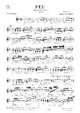 télécharger la partition d'accordéon Feu (Romanito) (Tango) au format PDF