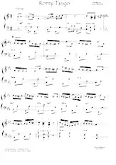 scarica la spartito per fisarmonica Romy Tango in formato PDF