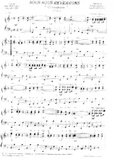 download the accordion score Nous nous reverrons (Ci rivedremo) (Fox) in PDF format