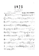 télécharger la partition d'accordéon 1925 (Fox Charleston) au format PDF